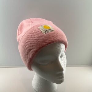 CARHARTT sz OS Knit Beanie Cap Light Pink